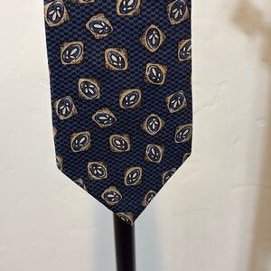 Guess navy blue tie